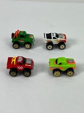 Lot of 4 Vintage Micro Machines Road Champs 1987