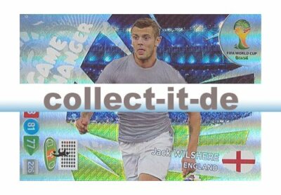 Panini Adrenalyn XL World Cup 2014 - 396 - Jack Wilshere - Game Changer