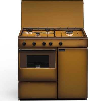 Bompani Cucina a Gas 4 Fuochi Forno a Gas 85x45 cm Coppertone - BI961YA/L |  eBay