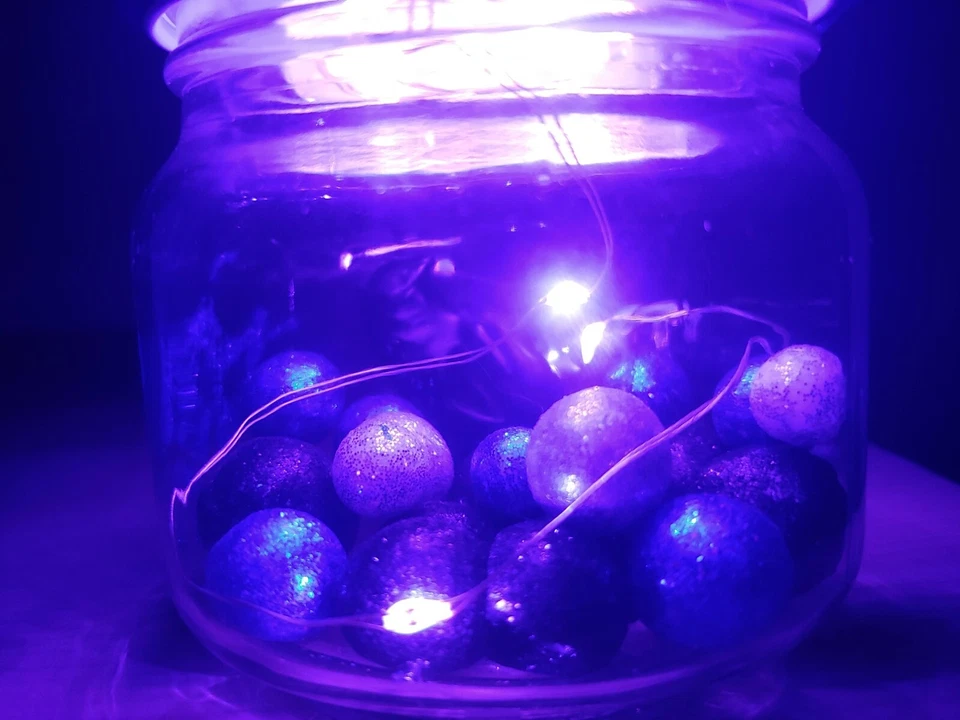 Tarro de luz nocturna dragón hecho a mano Foto 3 de 4