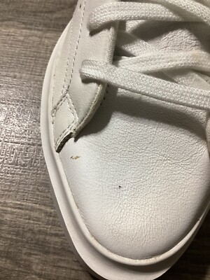 adidas gazelle silver green womens Adidas Womens Sleek Leather Sneakers White/White main image 0
