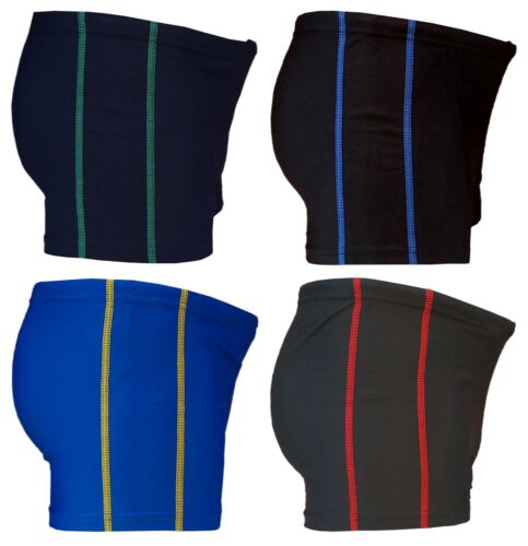 CHEX Fitness Hobart Boxer Swimming Sport Trunks Mens Lycra Blend Tie Cord Waist - Picture 3 of 24