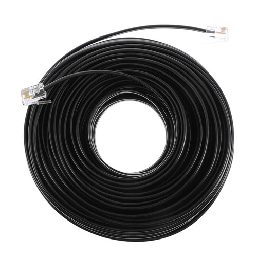 4-Core Telephone Line Telephone Accessories Phone Extension Cord Telephone Cable