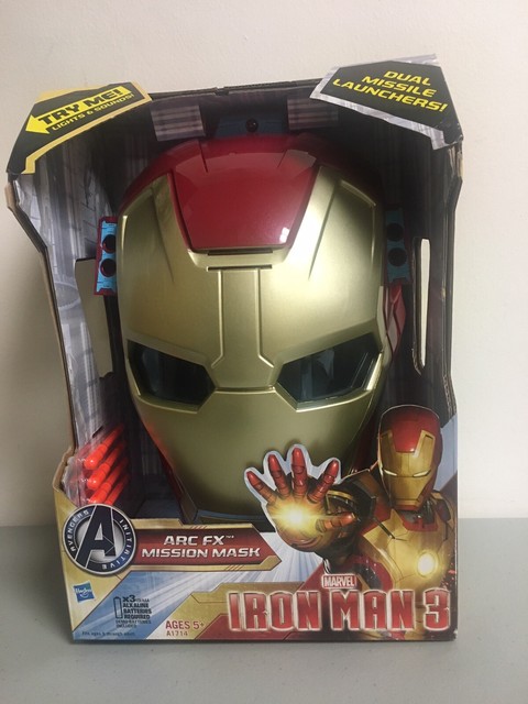 marvel legends iron man helmet ebay
