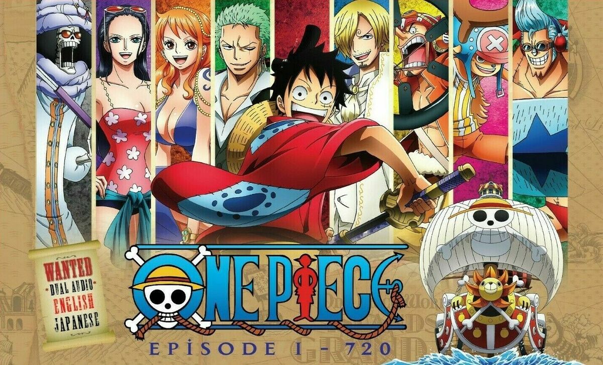 Anime DVD One Piece Episode 1-720 Complete ENGLISH DUBBED Box Set