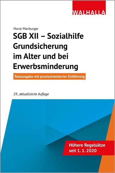 SGB XII - Sozialhilfe: Grundsicherung im Alter und bei Erwerbsminderung ...