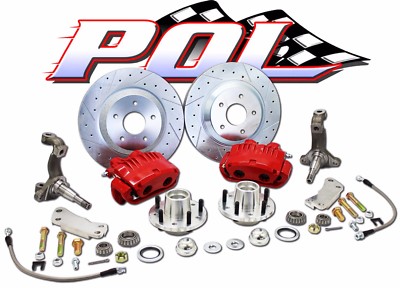 Performance Online GM A F X Body 13'' Big Brake Conversion Kit, Fits Chevy Camaro