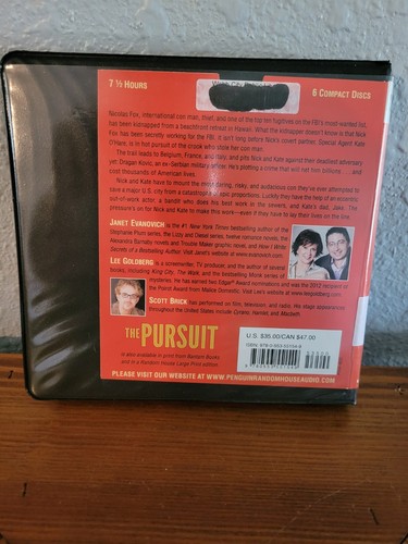 Fox and O'Hare Ser.: The Pursuit by Lee Goldberg & Janet Evanovich CD Audio Book - Picture 2 of 4