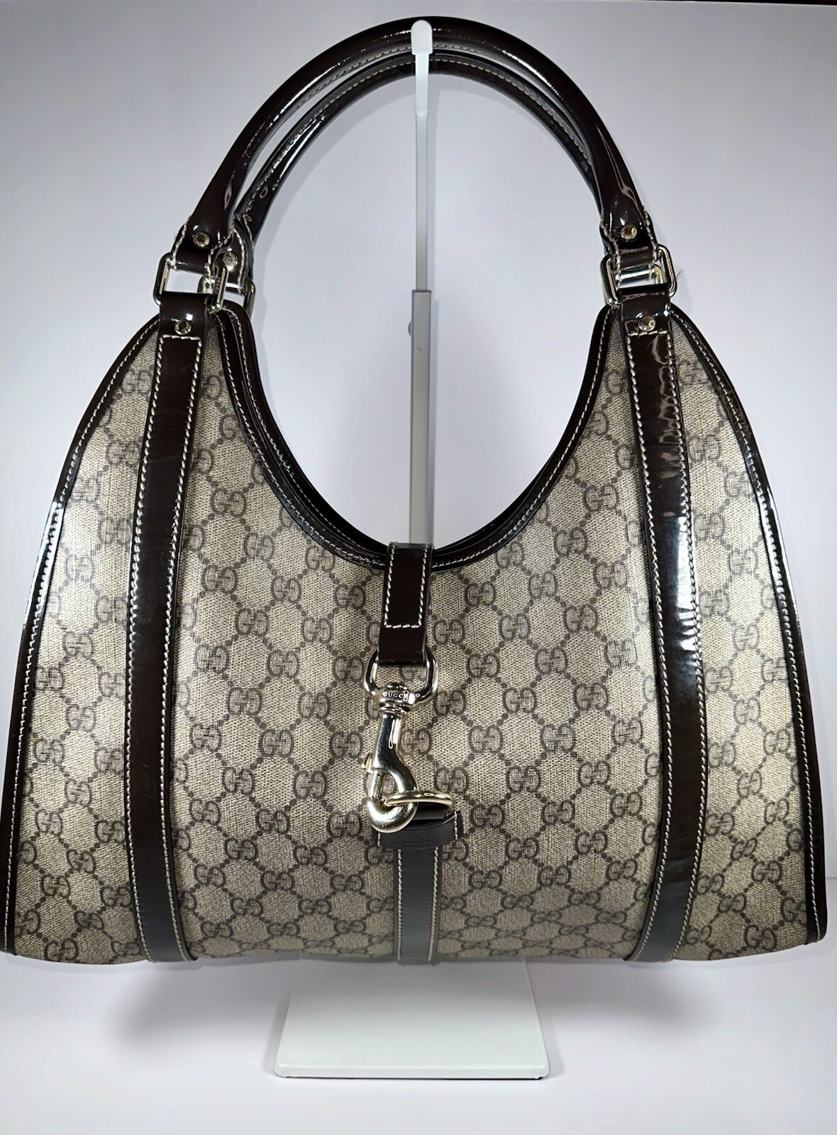 Authentic GG Plus Monogram Medium Joy Shoulder Bag - image 1