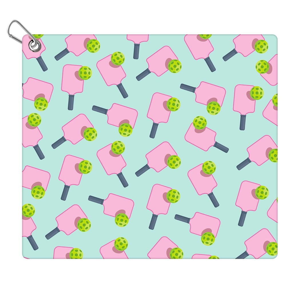 Pickleball Towel 15x17in Pickle Ball Towels for Women with Carabiner Clip Mic... Pickleball Towel 15x17in Pickle Ball Towels for Women with Carabiner Clip Mic...