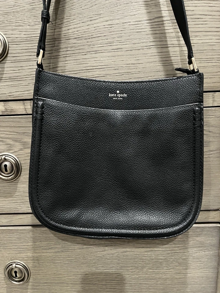 Bolso Bandolera Kate Spade Orchard Street Hemsley Cuero Guijarro Amplio Foto 2 de 4