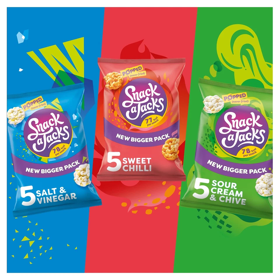 Snack A Jacks Crispy Sweet Chilli 5 X 19g (Pack of 5) - Image 4 of 4