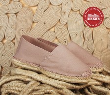 Auténticas alpargatas marrón claro | Hechas a mano en España | Para hombre y mujer