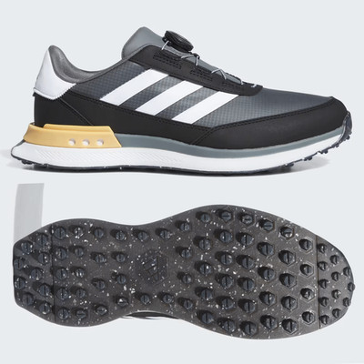 Adidas S2G SL BOA 24 Herren Größe 8 9,5 Golfschuhe ohne Spikes wasserdicht