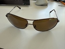 Occhiali da sole Ray Ban RB 3267 con qualche graffio, lenti marroni