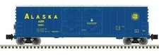 Z ATLAS 75000016  Alaska RR Evans53' DPD Box Car Rd# 10806