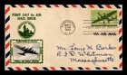 US COVER AIR MAIL 8C FIRST DAY ISSUE SCOTT C26 CROSBY PHOTO CACHET