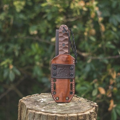 esee PR4 hybrid kydex and leather sheath