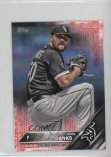 2016 Topps Mini Online Exclusive Pink 3/5 John Danks #71 fm0