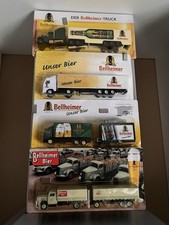 Lkw Modelle bellheimer Lord bier  und dazu zwei drei gl&auml;ser  und eine uhr