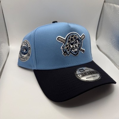 New Era 9Forty Pittsburgh Pirates Light Blue & Black Snapback Hat Stadium Patch