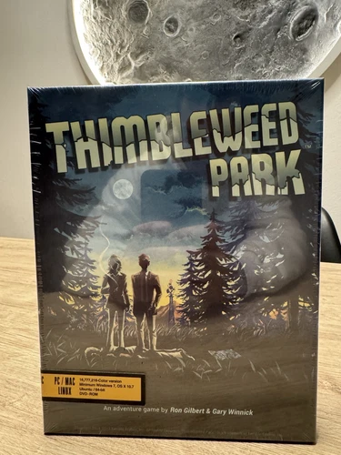 😍 Thimbleweed Park Collector's Edition Pc Ron Gilbert - New - Perfect - 🔥🔥