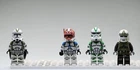 LEGO Clone Army Customs Lot Of 3 With Bounty Hunter Minifigure