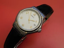 EBEL SOLID 18K / STAINLESS STEEL 38MM JUMBO 1911 DATE WITH DEPLOYMENT BAND