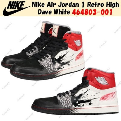 Nike Air Jordan 1 Retro High Dave White 464803-001 Men's Size