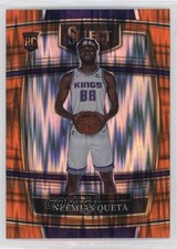 2021-22 Panini Select Concourse Orange Flash Prizm Neemias Queta #72 0b3