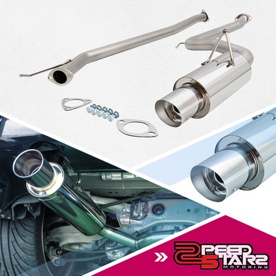 FOR Honda Accord UC1 K24 Stainless 2.25