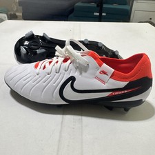 Size 5 Nike Tiempo Legend 10 Pro FG Ready Pack Soccer Cleats White Infrared