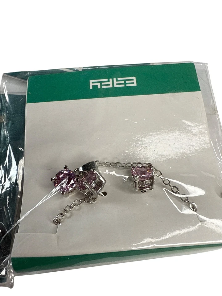 EFFY Princess Cruises Necklace & Earring Set Silver Tone Jewelry Lot of 5 - Image 4 of 4