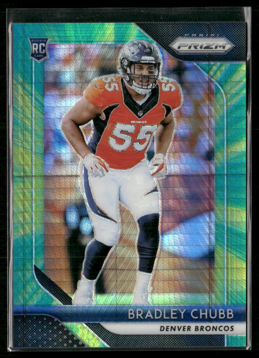2018 Panini Prizm #204 Bradley Chubb Prizm Hyper #/275
