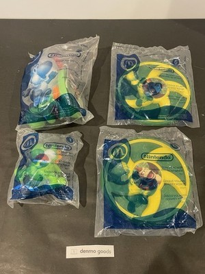 2006 Nintendo Yoshi Tag And Run Meter Donkey Kong Spin SEALED McDonalds Lot Of 4