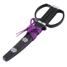 Nikken Samurai Sword Scissors with Display Stand - Made in Japan, Free Shipping