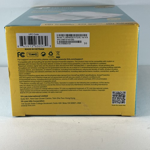 TP-LINK TL-WPA4220KIT 300Mbps AV600 WLAN Powerline Extender Starter Kit - Bild 8 von 9