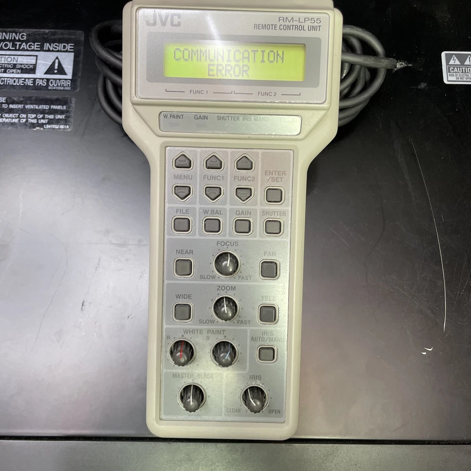 Unidad de control remoto JVC RM-HP250 y RM-LP55 U control remoto portátil - ambos se encienden Foto 3 de 4