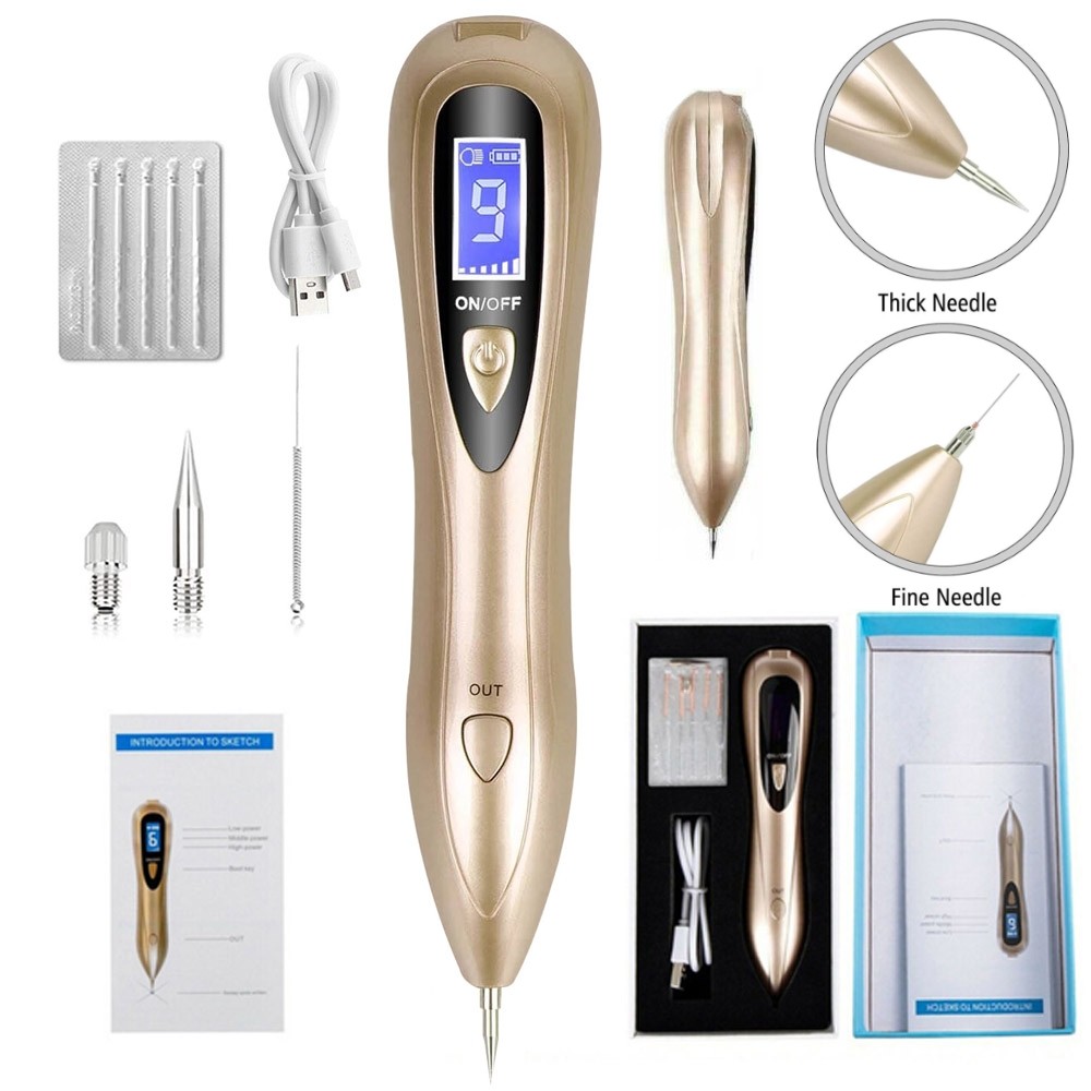 Electric Laser Plasma Pen Mole Removal Dark Spot Remover Skin Wart Tag Tattoo