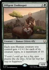 Diligent Zookeeper Avatar: The Last Airbender Magic MTG NM