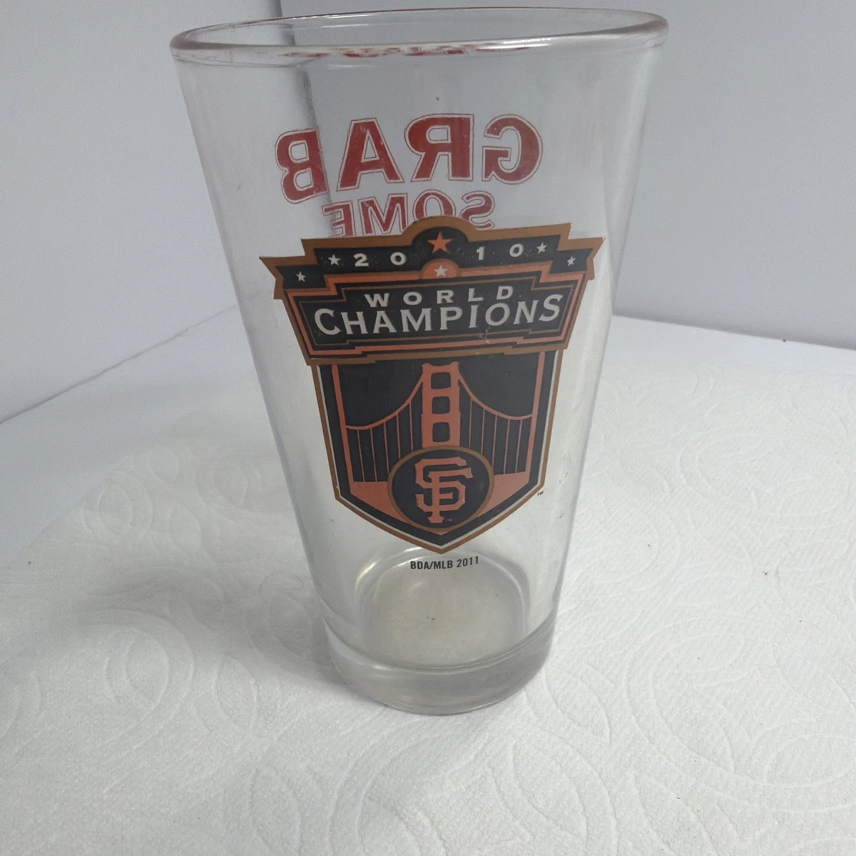 World Series San Francisco Giants MLB Glasses for sale | eBay