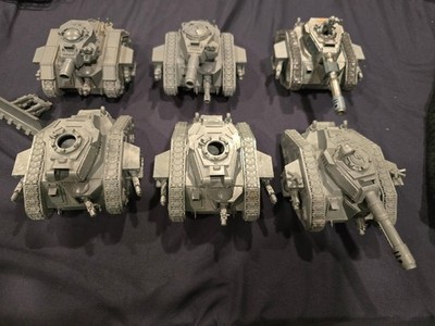 Warhammer 40k Astra Militarum Leman Russ Tank lot AM1