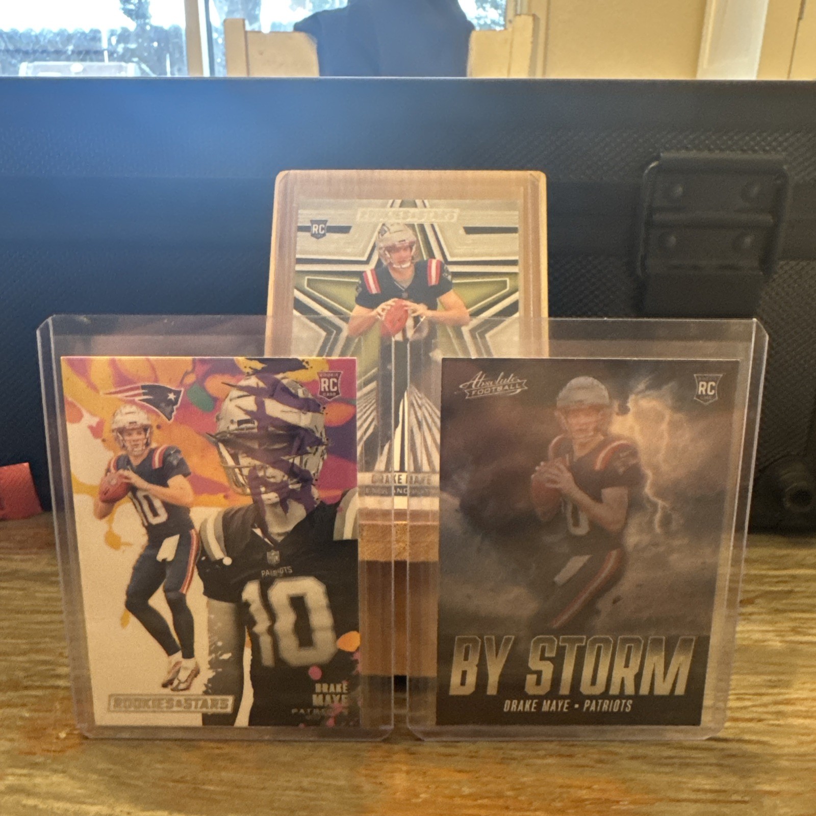 2024 Panini Drake Maye Lot of 3 Rookie Cards Patriots QB