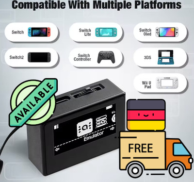 Allmiibo | pixl OLED | Amiibo Unendlich Generator NFC Nintendo Switch