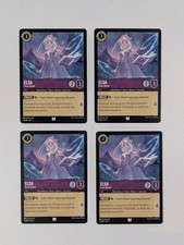 Disney Lorcana Elsa Snow Queen x4 MINT Set First Chapter 41/204 TCG Uncommon