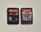 MXGP3 & ARCADE PARTY NINTENDO SWITCH GAME CARTRIDGE LOT