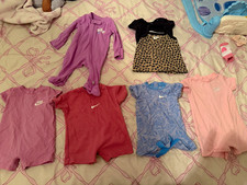 Nike Baby Girl Clothing Lot Cotton and carters size Newborn