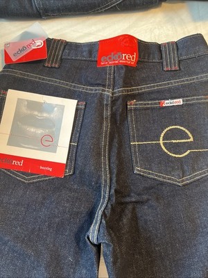 Rare Vintage NWT Y2K Ecko Red Ladies Jeans Bootleg Skater size 9 Made in USA