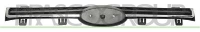 Grille avant noire pour Ford Ecosport 2013-2017 protégeant le radiateur des impacts