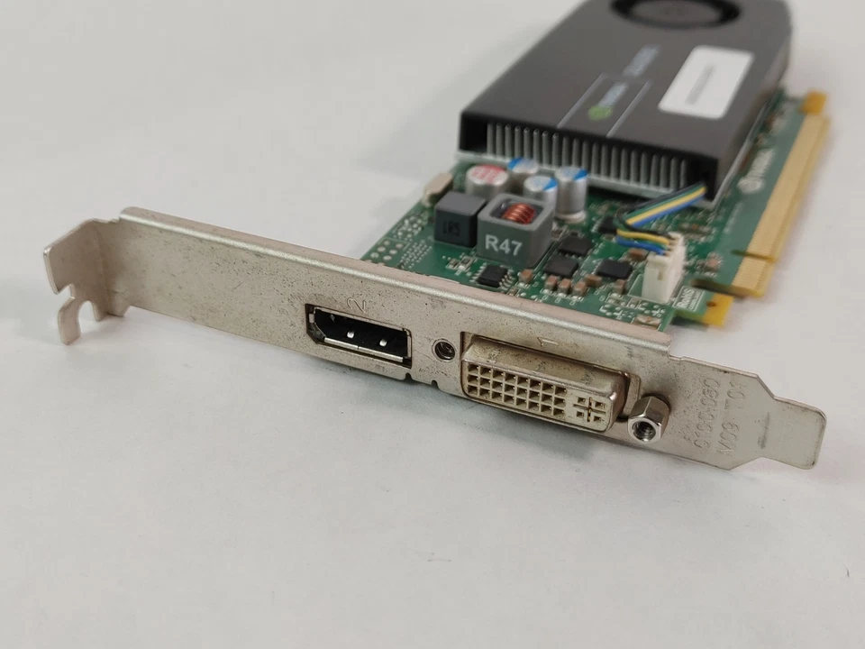 Lot of 2 Nvidia Quadro 410 512 MB GDDR3 PCI Express 2.0 x16 Desktop Video Card - Image 2 of 4